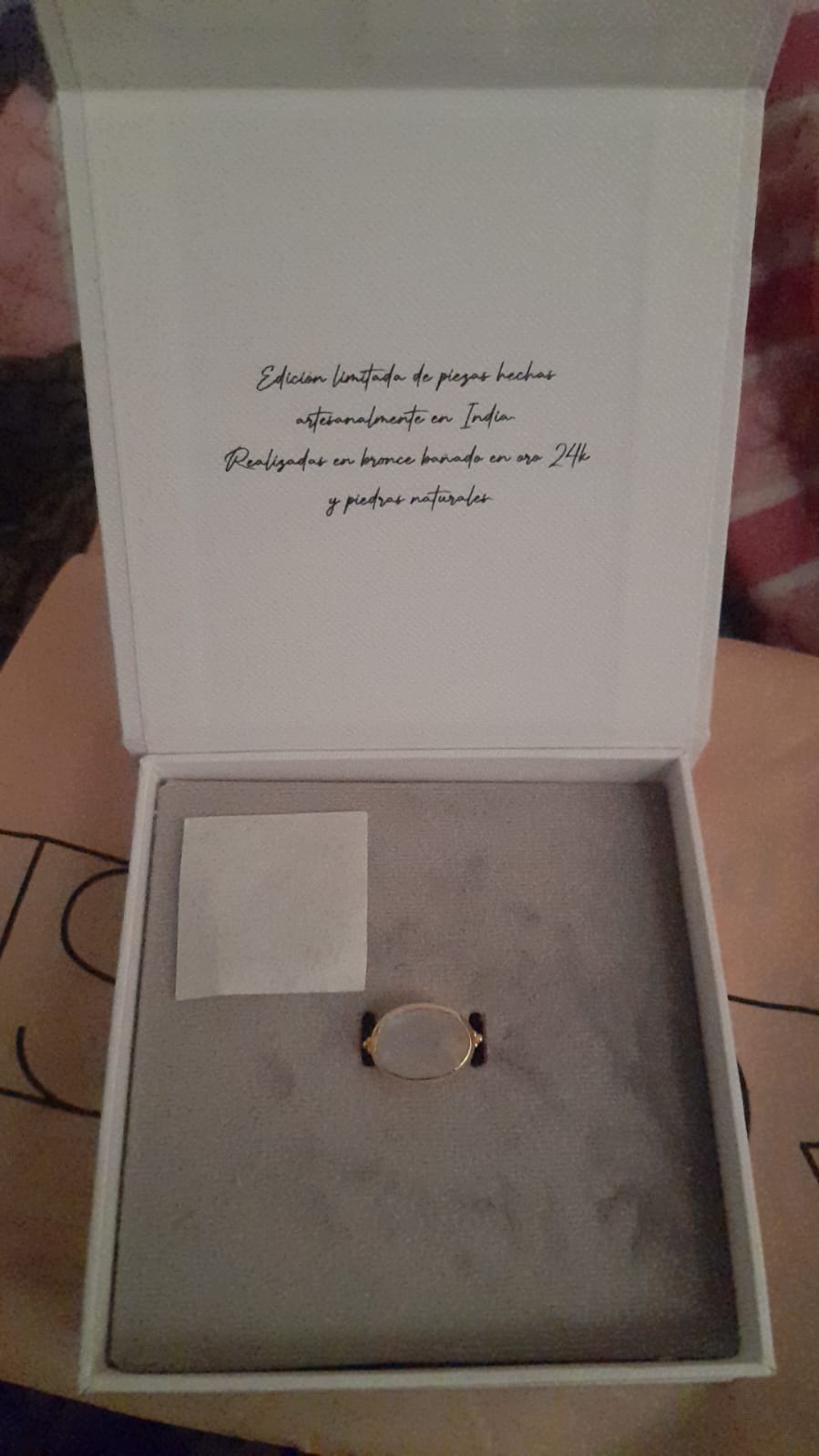 Caja del anillo